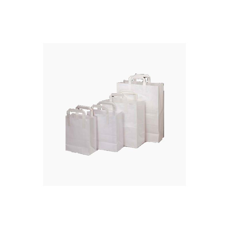 White SOS Takeaway Bags (Medium)